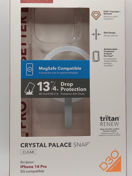 Apple Other - ZAGG Crystal Palace Snap Case for iPhone 14 Pro | MagSafe | NWT